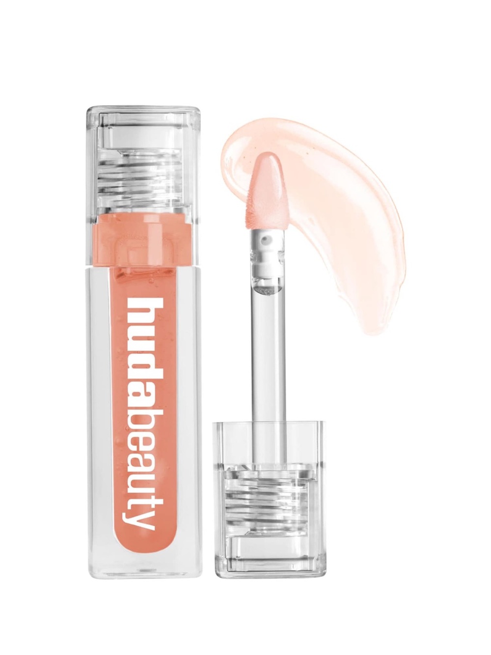 Huda Beauty Faux Filler Jelly Lip Oil — Juicy Peach NEW IN BOX✨
